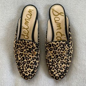 Sam Edelman leopard mule size 8.5